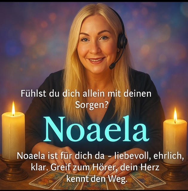 Noaela Kartenlegen, Hörer, Karten, Online, Sorgen, Noaela ist für dich da, liebevoll, ehrlich, klar. Greif zum Hörer